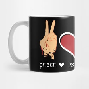 Peace Love mummy Mug